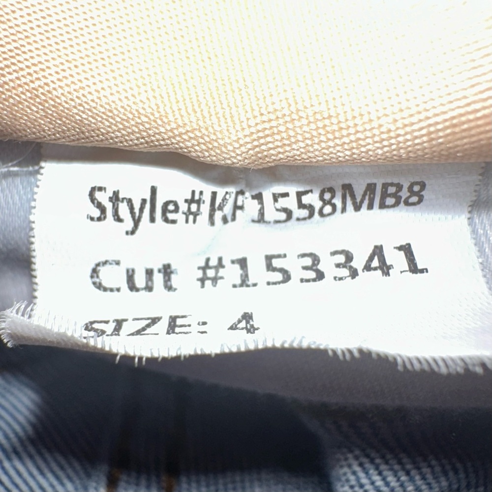 Kut From The Kloth Reese Ankle Straight Leg‎ Denim Raw Hem Jeans Women’s Size 4 - Picture 5 of 9